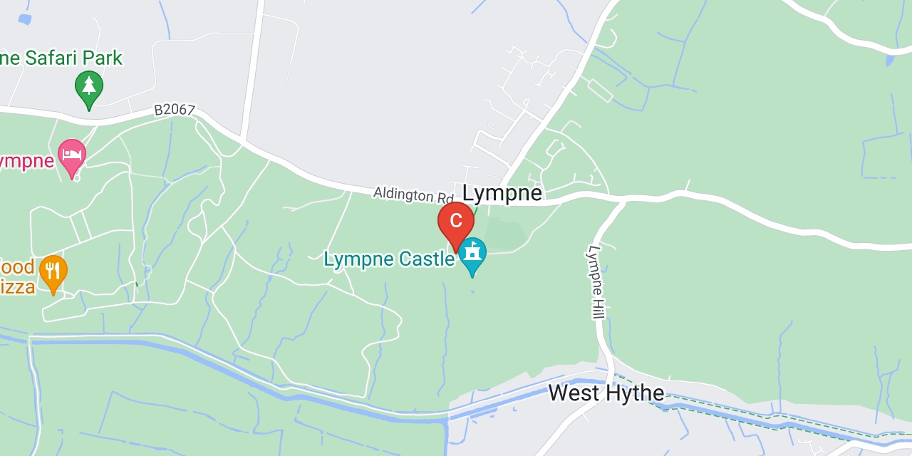 Map showing location of Lympne, The St, Lympne, Hythe CT21 4LQ, UK