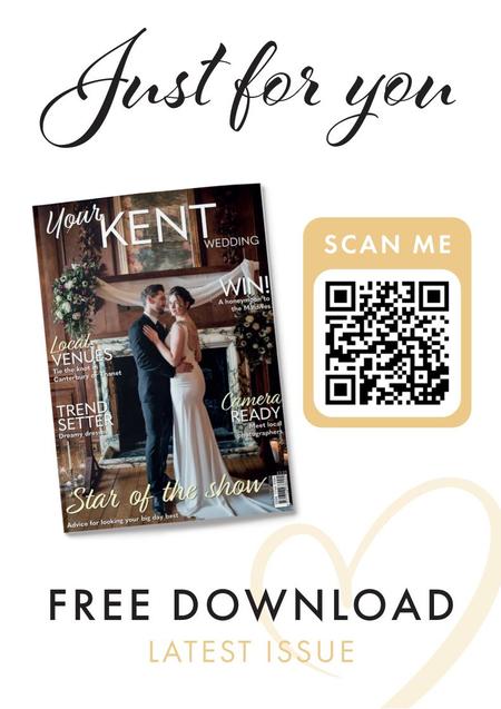 View a flyer to promote Your Kent Wedding magazine