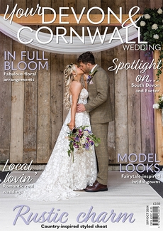 Cover of the September/October 2024 issue of Your Devon & Cornwall Wedding magazine