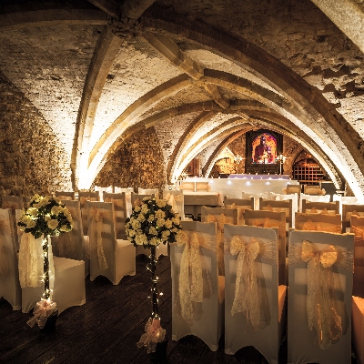 The George Vaults is a vibrant venue boasting five wedding spaces