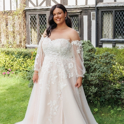 Beautiful in Curves has begun stocking Island Bridal gowns