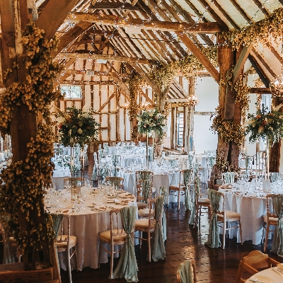 Winters Barns is a romantic wedding venue located just outside of Canterbury